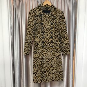 Betsy Johnson leopard coat/jacket